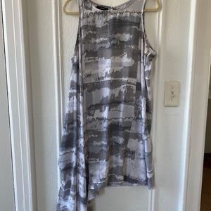 Alfani asymmetrical tank swing dress